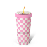 To-Go Buddy | Pink Checkered