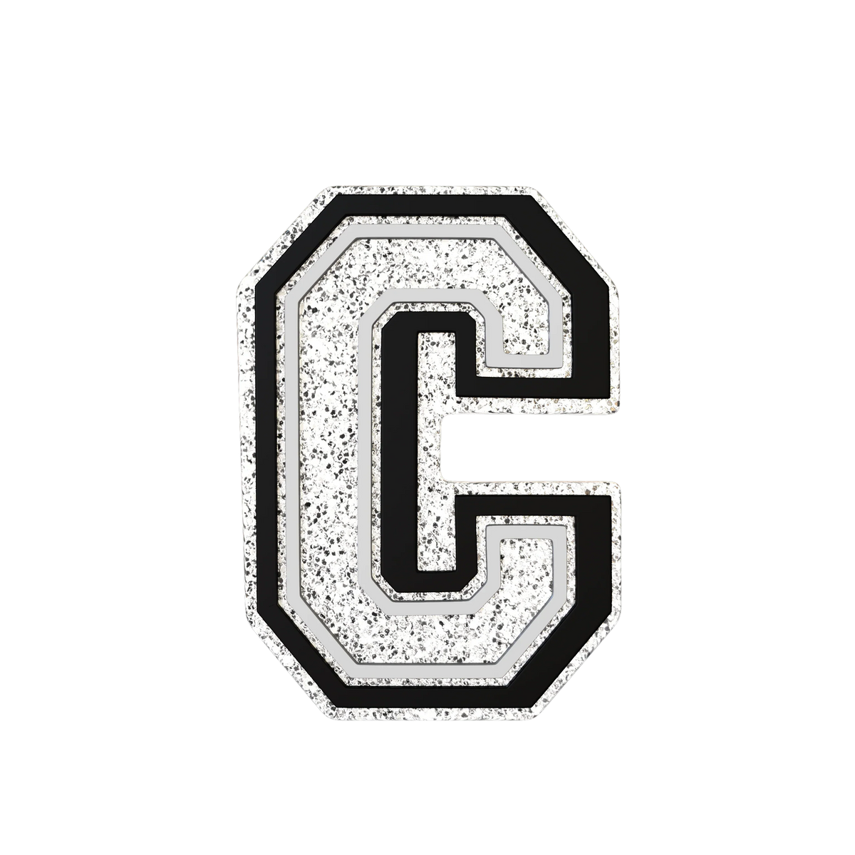 Budz | Silver Letter C