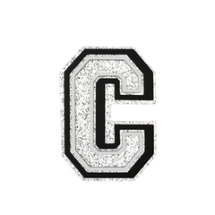 Budz | Silver Letter C