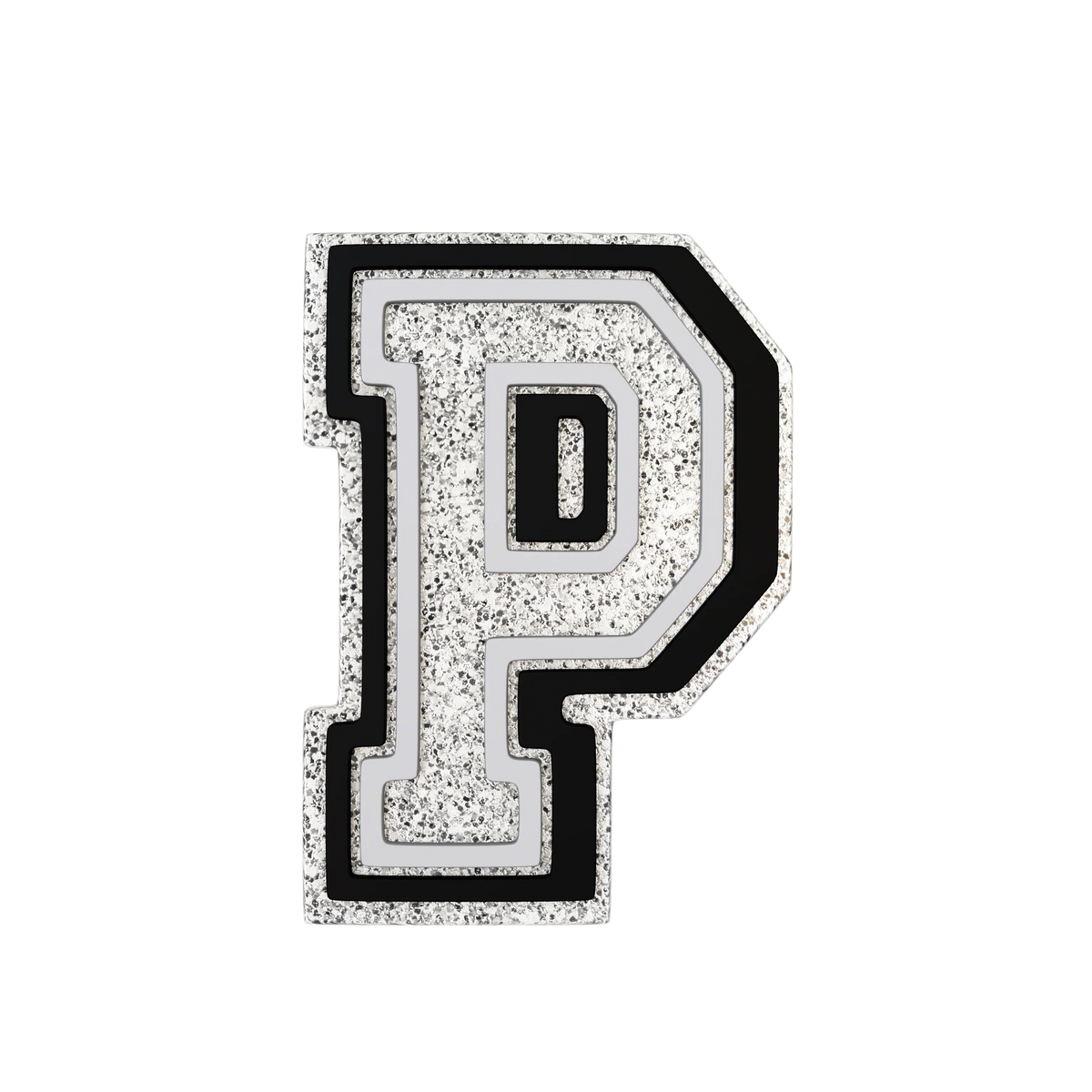 Budz | Silver Letter P