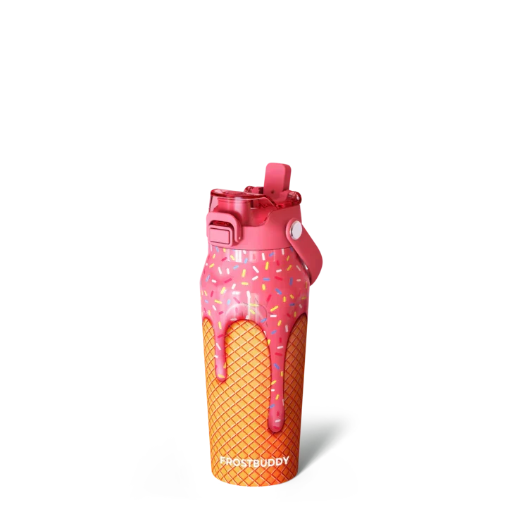 Bottle Buddy 16oz | Pink Ice Cream