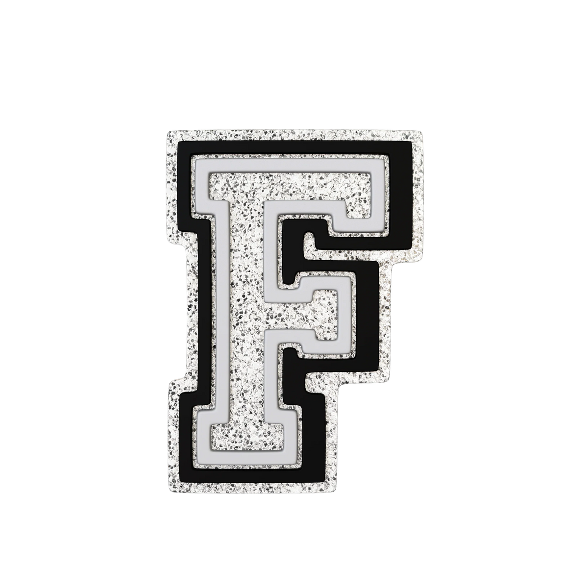 Budz | Silver Letter F