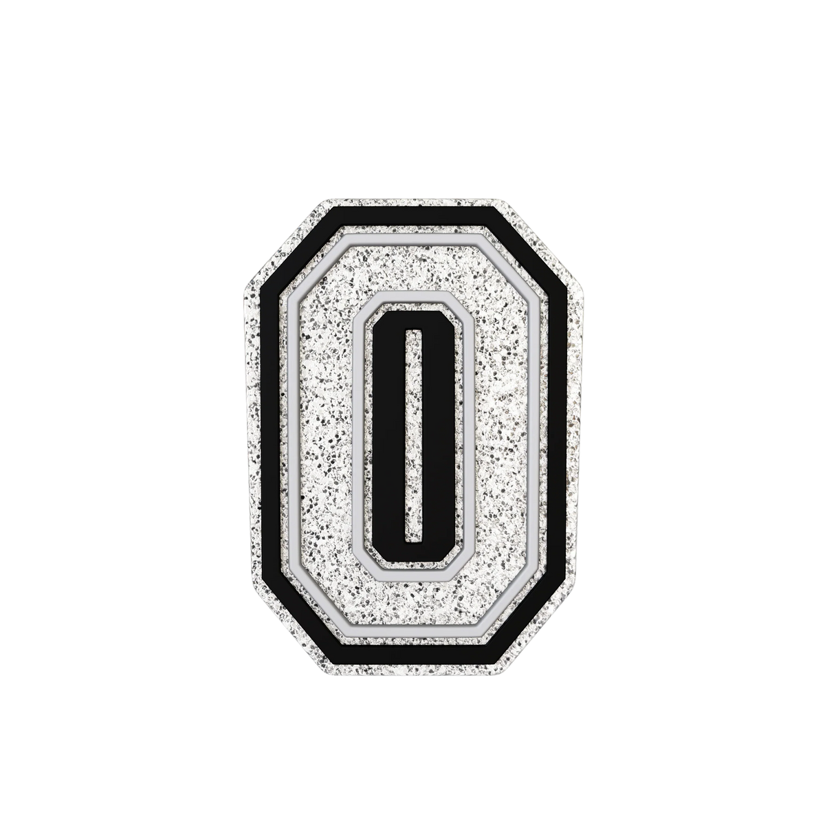 Budz | Silver Letter O