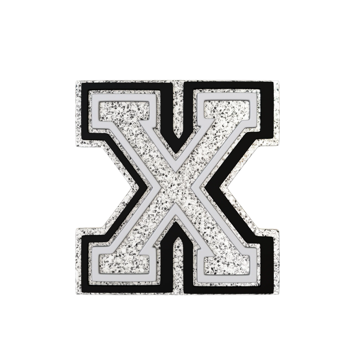 Budz | Silver Letter X